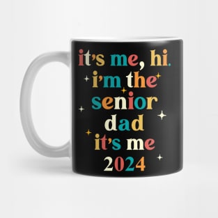 Class of 2024 Senior Gifts Funny Senior Dad Mug